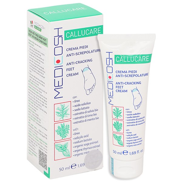 Kem Medicosh Callucare giảm nứt gót và ngừa chai sạn tuýp 50ml