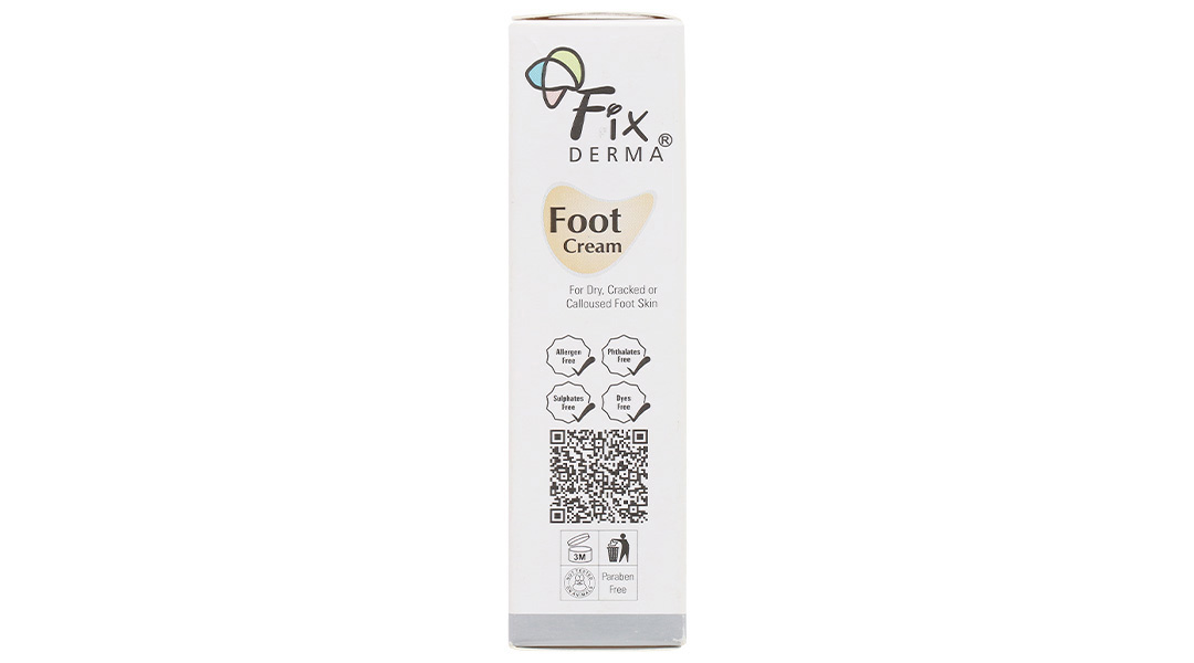 Kem dưỡng Fixderma Foot cấp ẩm làm mềm da gót chân tuýp 60g - 15