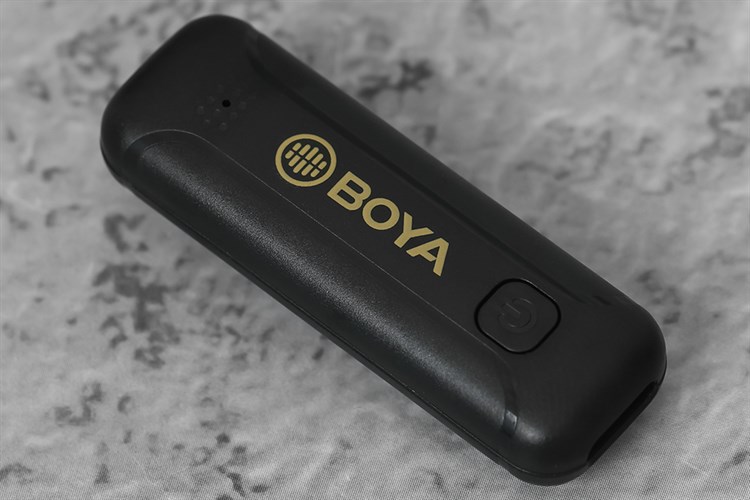 Micro cài áo không dây Lightning BOYA BY-WM3T2-D Màu Đen