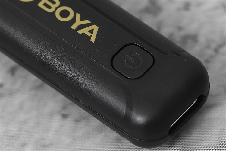 Micro cài áo không dây Lightning BOYA BY-WM3T2-D Màu Đen