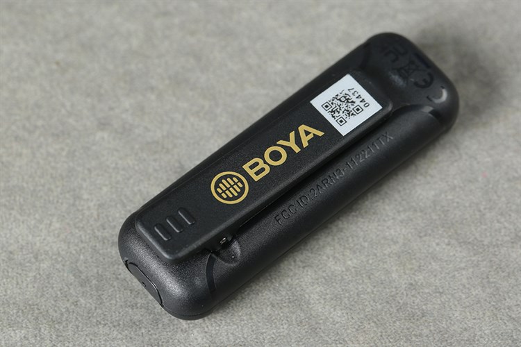 Micro cài áo không dây Type-C BOYA BY-WM3T2-U Màu Đen