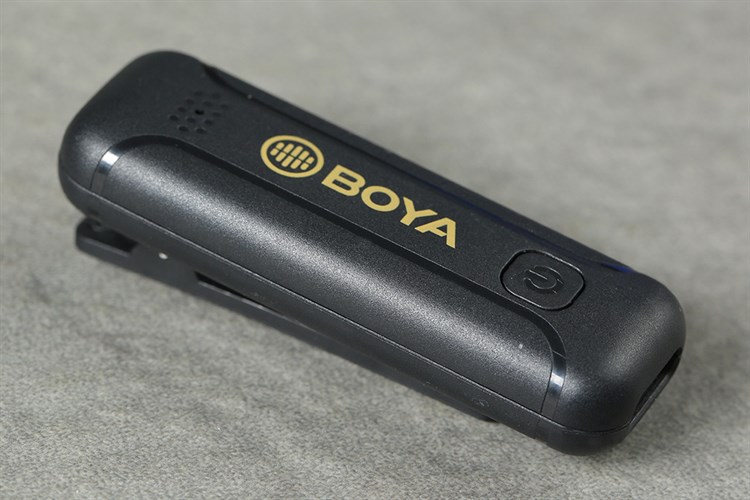 Micro cài áo không dây Type-C BOYA BY-WM3T2-U Màu Đen