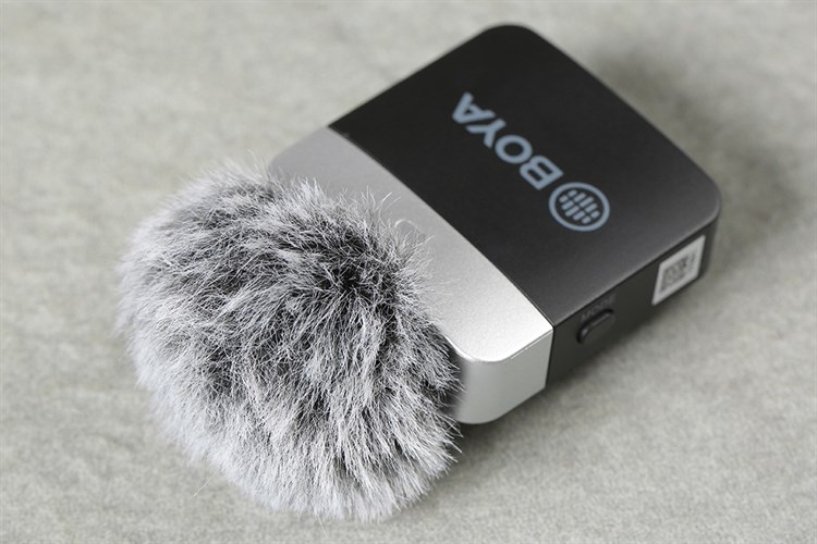 Micro cài áo không dây Lightning BOYA BY-M1LV-D Màu Đen