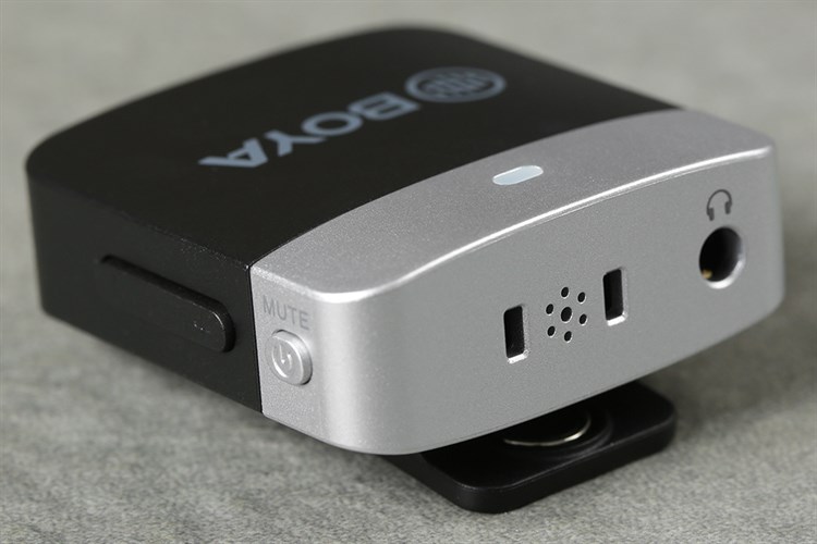 Micro cài áo không dây Type-C BOYA BY-M1LV-U Màu Đen