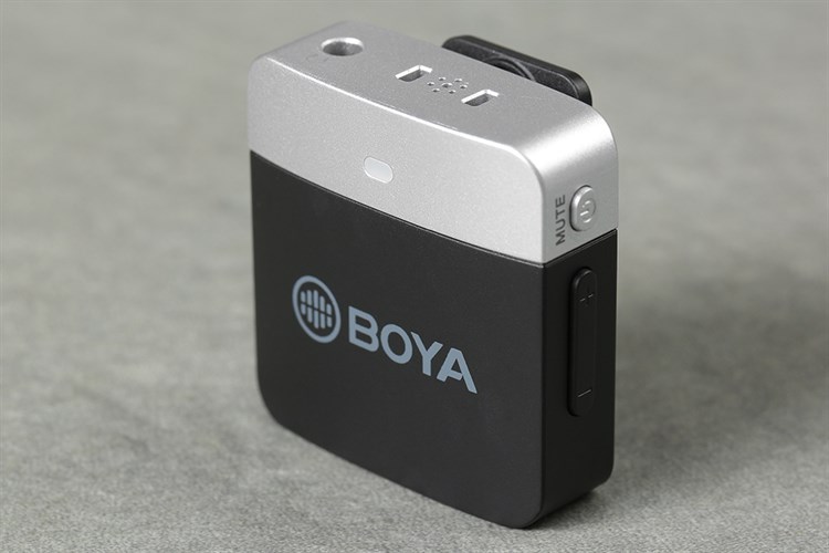 Micro cài áo không dây Type-C BOYA BY-M1LV-U Màu Đen