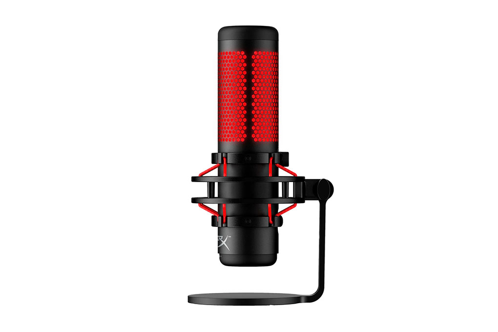 Micro có dây HP HyperX QuadCast Màu Đen