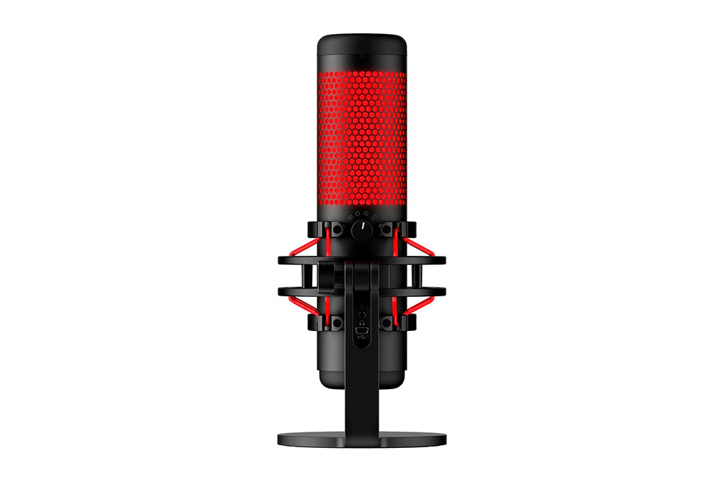 Micro có dây HP HyperX QuadCast Màu Đen