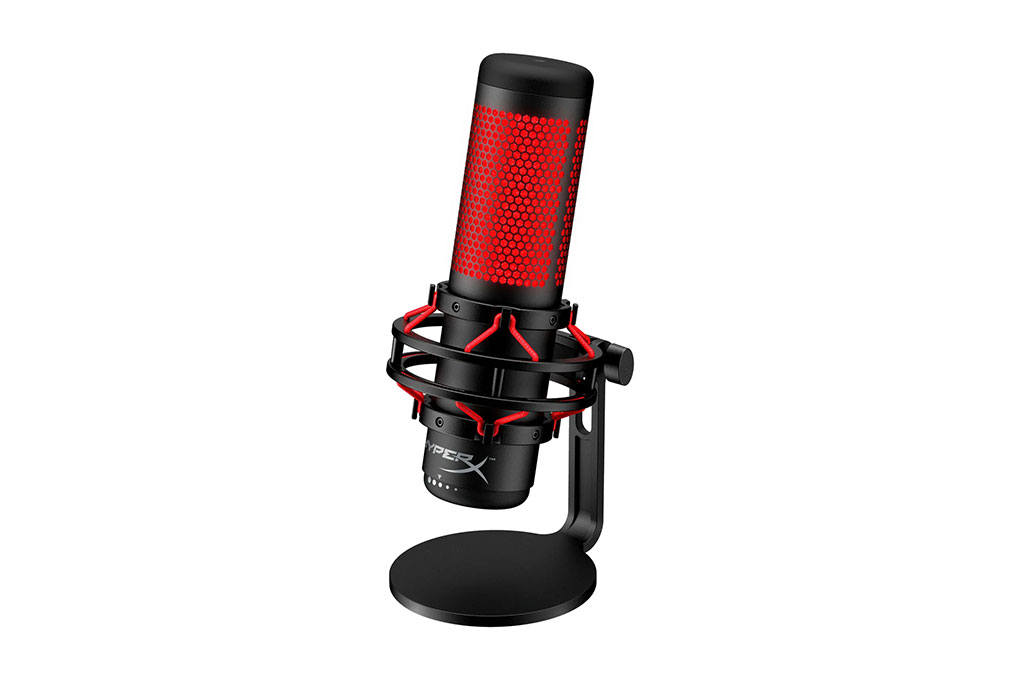 Micro có dây HP HyperX QuadCast Màu Đen