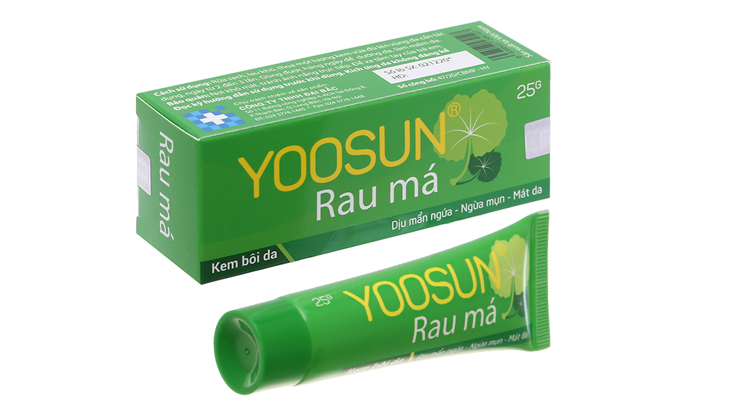 Kem Yoosun rau má dịu mẫn ngứa, ngừa mụn, mát da