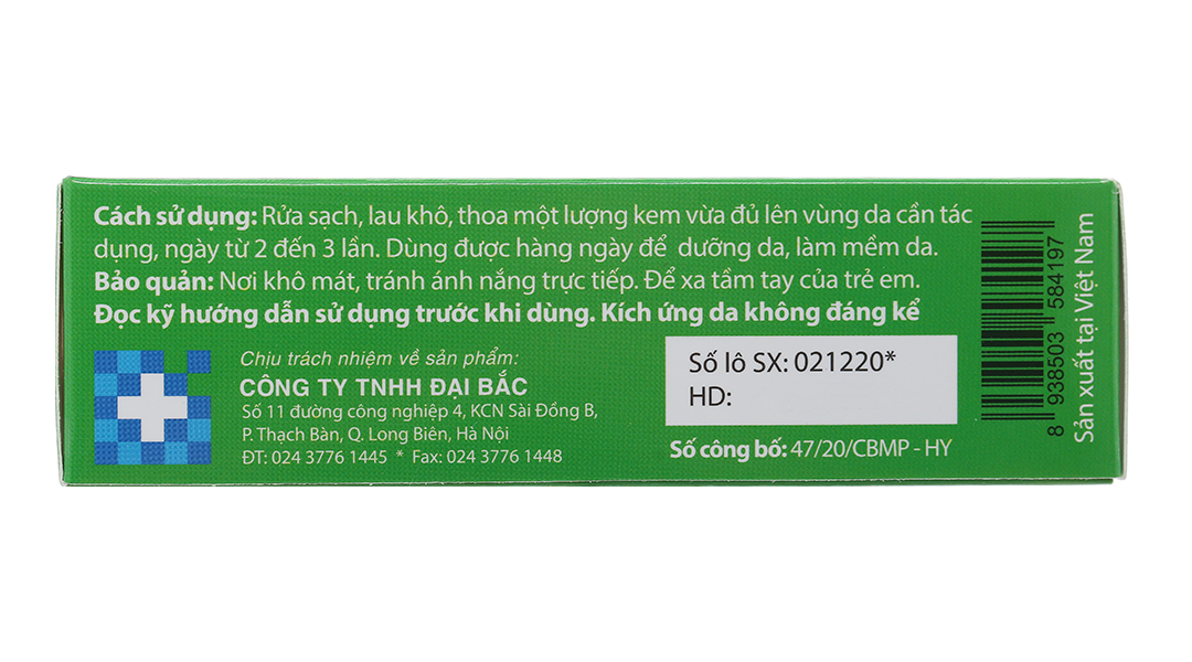 Kem Yoosun rau má dịu mẫn ngứa, ngừa mụn, mát da