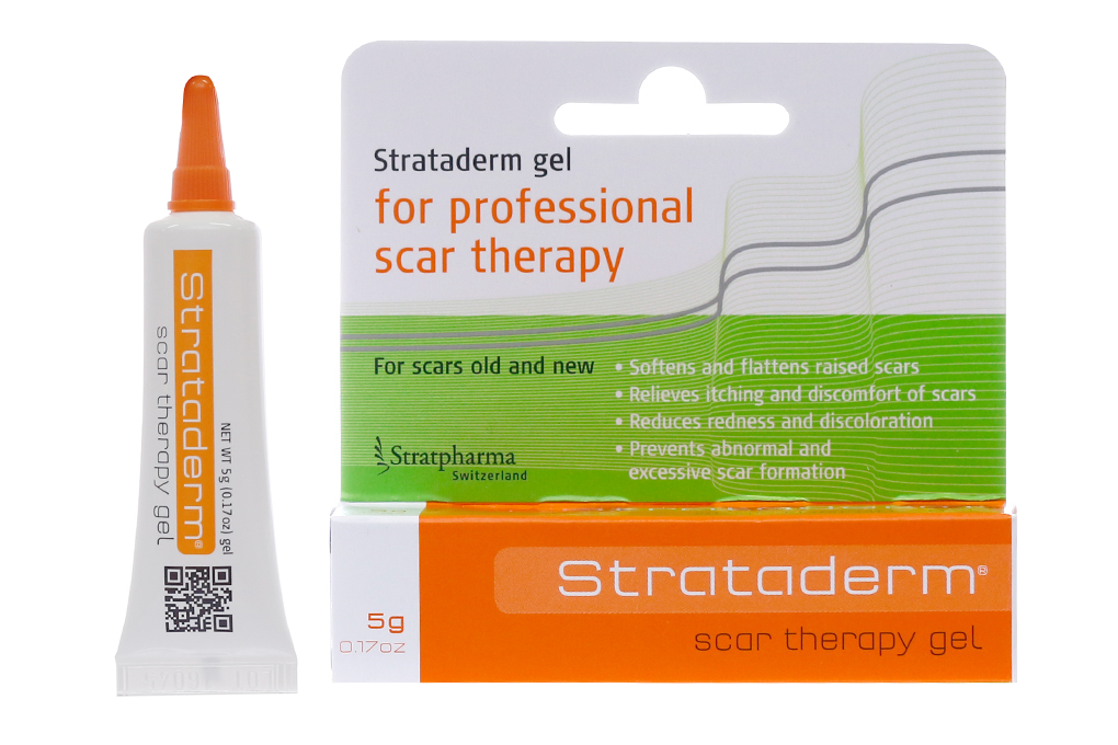 Gel Strataderm hỗ trợ giảm sẹo lồi, sẹo xấu, sẹo lâu năm tuýp 5g - 11