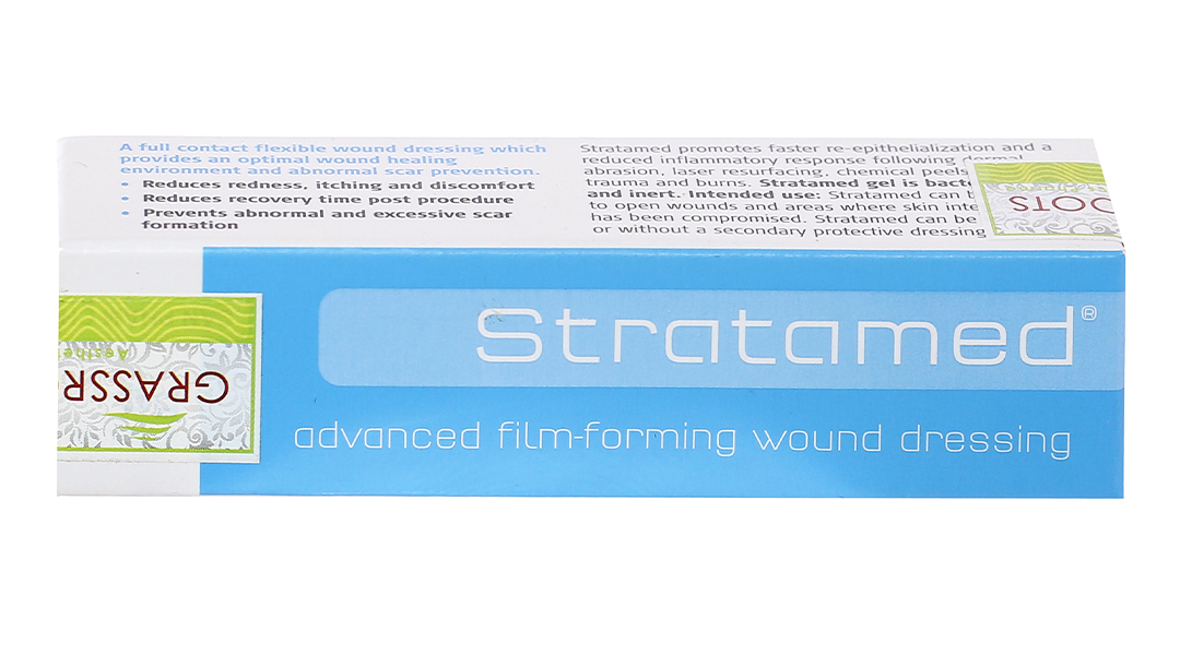 Gel Stratamed hỗ trợ điều trị vết thương hở