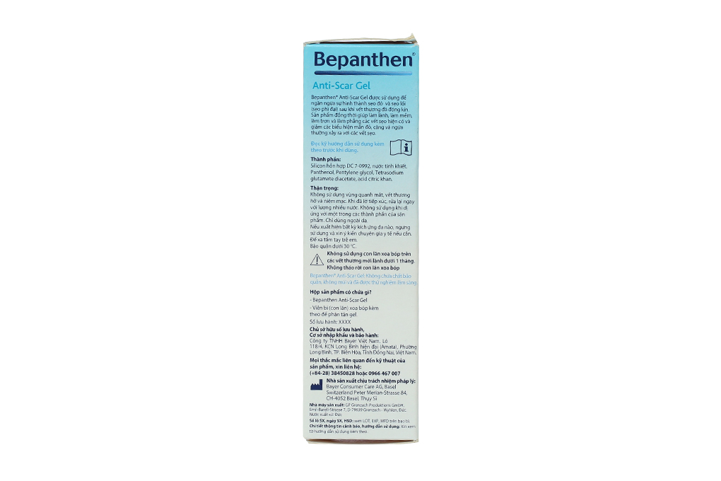 Gel Bepanthen Anti-scar trị sẹo có con lăn massage