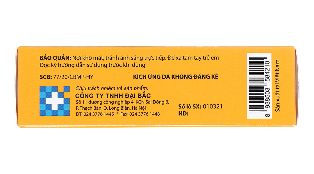 Kem Yoosun nghệ mờ thâm, giảm sẹo, ngừa mụn