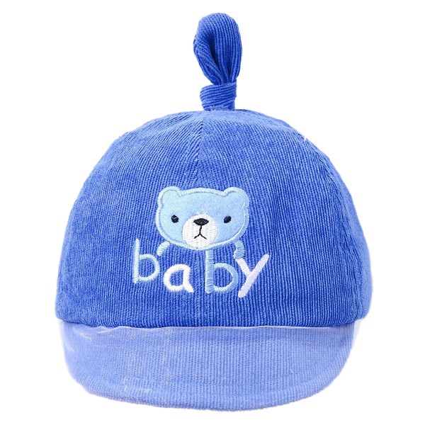 Nón kết bé trai kèm khăn nhung in gấu baby Duy Ngọc KBT - Màu ngẫu nhiên - AVAKids.com