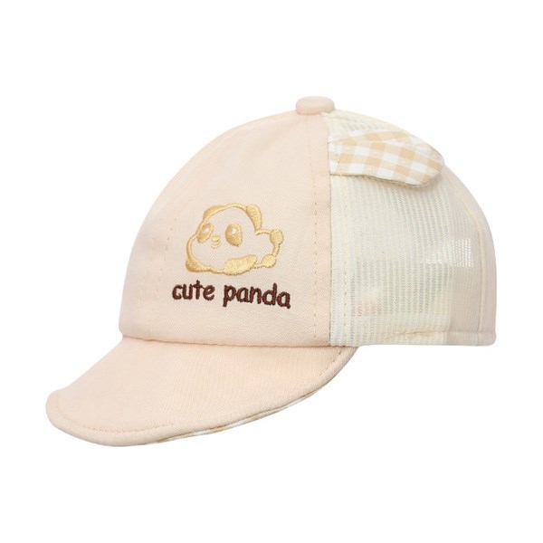 Nón kết cho bé Á Châu cute panda màu xanh dương 10