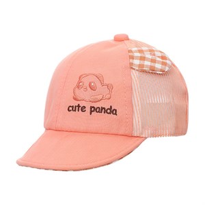 Nón kết Á Châu cute panda màu hồng