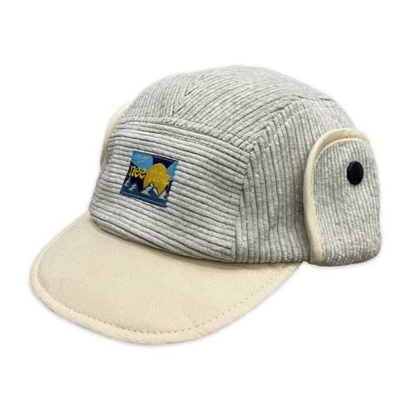 Nón kết cho bé trai Duy Ngọc che tai in chữ và hình màu xám chính hãng, cao cấp, giảm giá - AVAKids.com