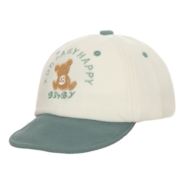 Nón kết cho bé TOP KIDS thêu gấu be xanh lá xinh xắn - AVAKids.com