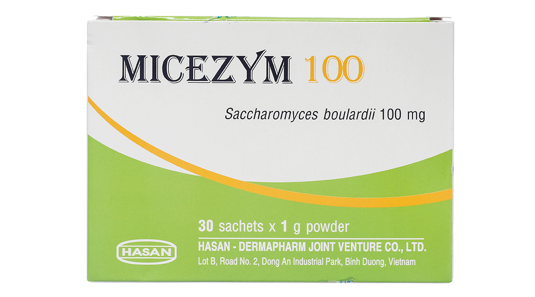 Thuốc bột Micezym 100 bổ sung vi sinh, hỗ trợ trị tiêu chảy