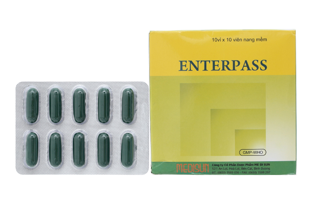 Enterpass trị đầy hơi, khó tiêu, ăn không ngon