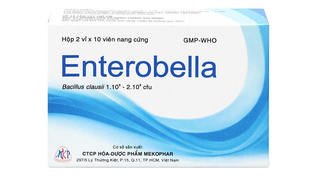 Enterobella bổ sung vi sinh, hỗ trợ trị rối loạn tiêu hóa