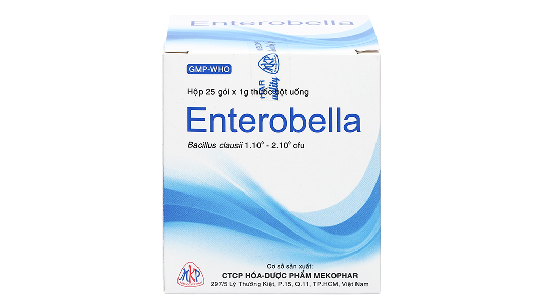 Bột men vi sinh Enterobella hỗ trợ trị rối loạn tiêu hóa