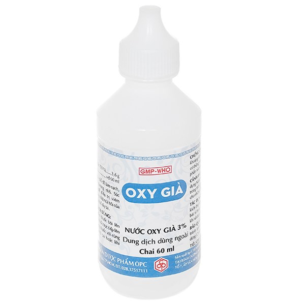 Dung dịch Oxy Già OPC 3% làm sạch, sát trùng
