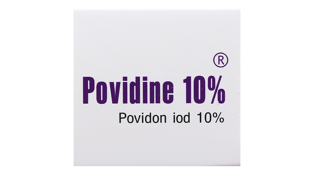 Dung dịch sát khuẩn Povidine 10% ngừa nhiễm khuẩn vết thương