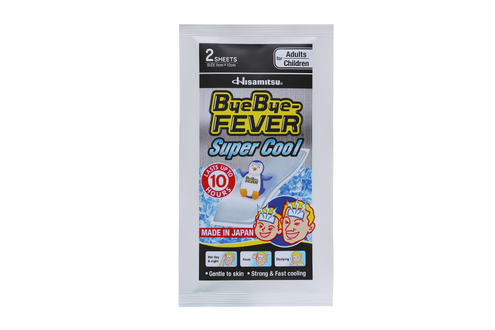 Miếng dán hạ sốt ByeBye Fever Super Cool