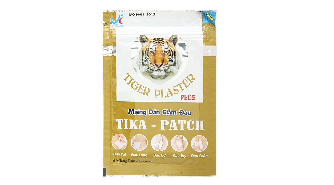 Miếng dán giảm đau Tika-Patch giảm đau cơ, xương, khớp, bong gân - 8
