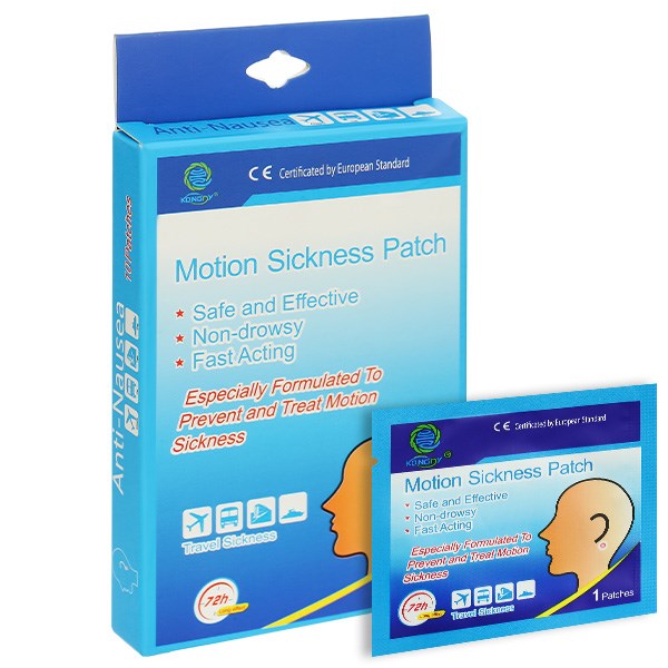Miếng dán chống say tàu xe Fobelife Motion Sickness Patch hộp 10 miếng