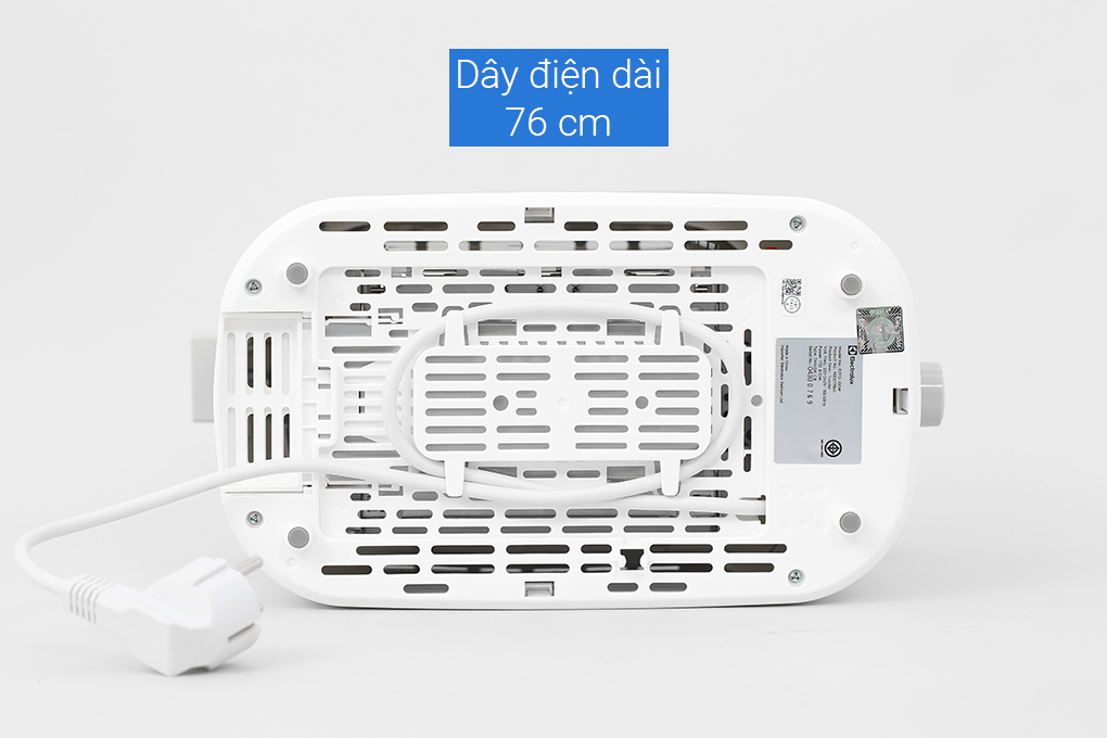 Máy nướng bánh mì Electrolux E2TS1-100W Màu Trắng