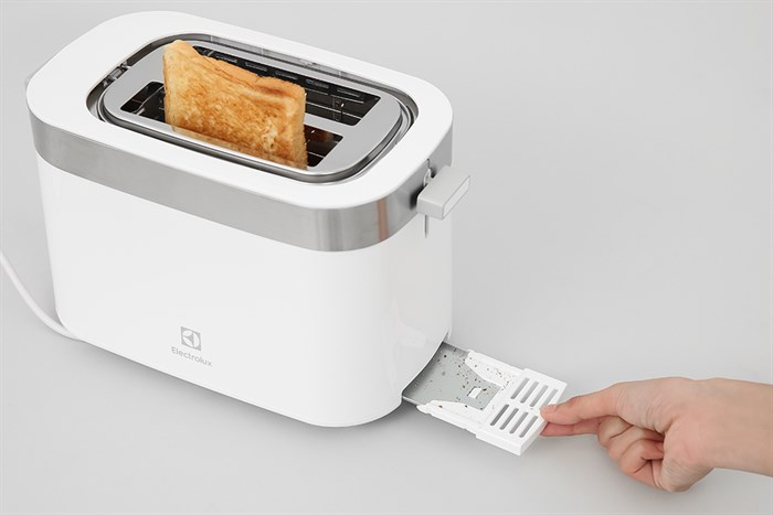 Máy nướng bánh mì Electrolux E2TS1-100W Màu Trắng