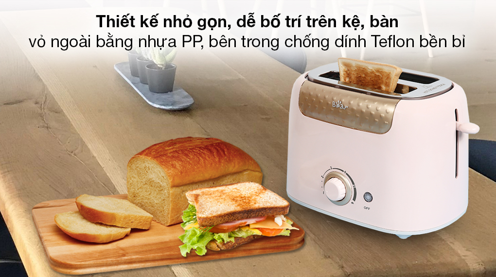 Máy nướng bánh mì Bear DSL-601