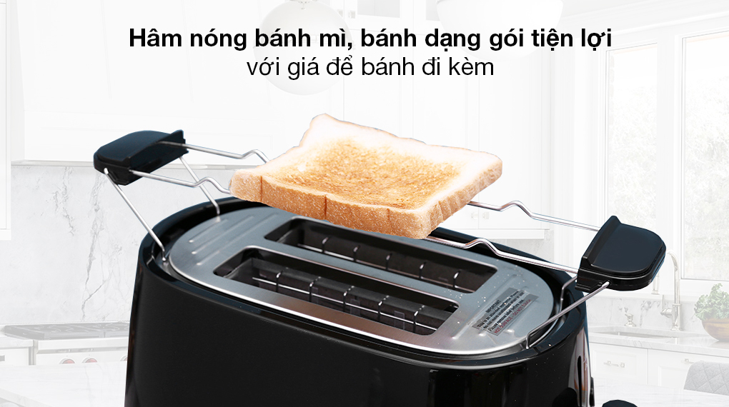 Máy nướng bánh mì Delonghi CTLA2103.BK