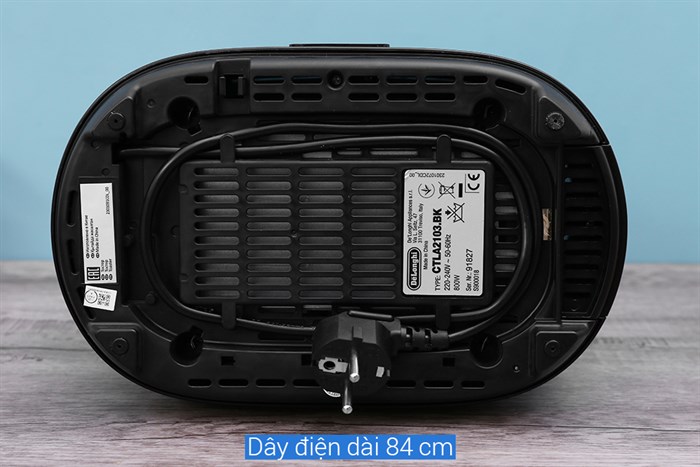 Máy nướng bánh mì Delonghi CTLA2103.BK Màu Đen
