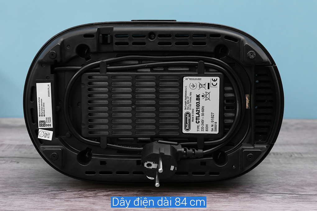 Máy nướng bánh mì Delonghi CTLA2103.BK Màu Đen