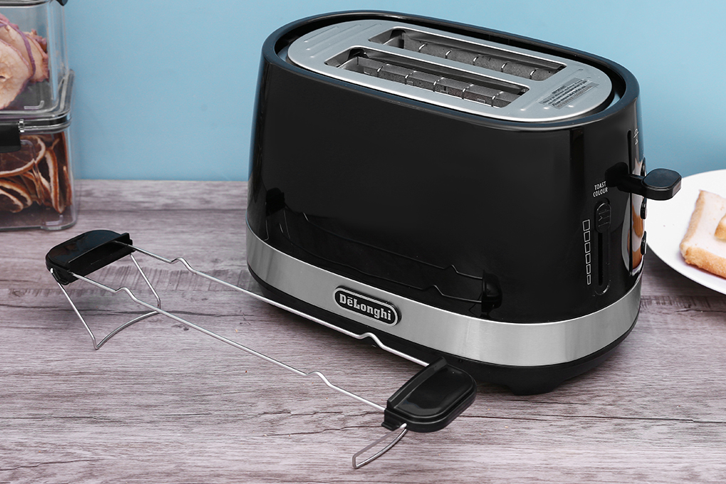 Máy nướng bánh mì Delonghi CTLA2103.BK Màu Đen