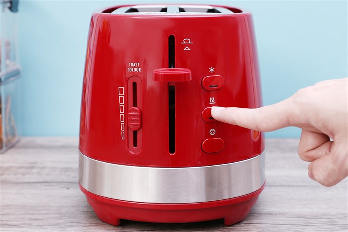 Máy nướng bánh mì Delonghi CTLA2103.R Màu Đỏ