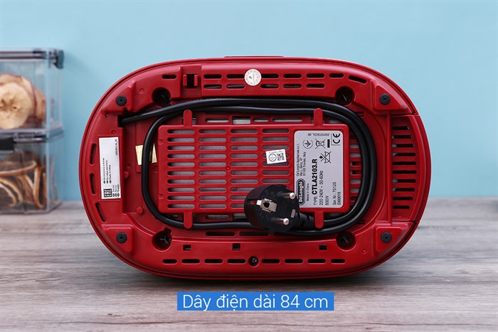 Máy nướng bánh mì Delonghi CTLA2103.R Màu Đỏ