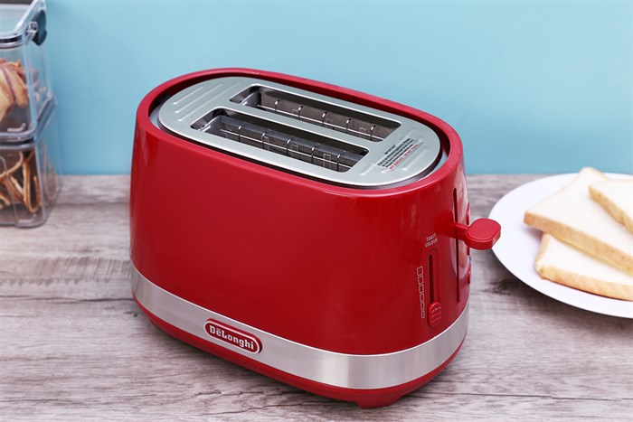Máy nướng bánh mì Delonghi CTLA2103.R Màu Đỏ