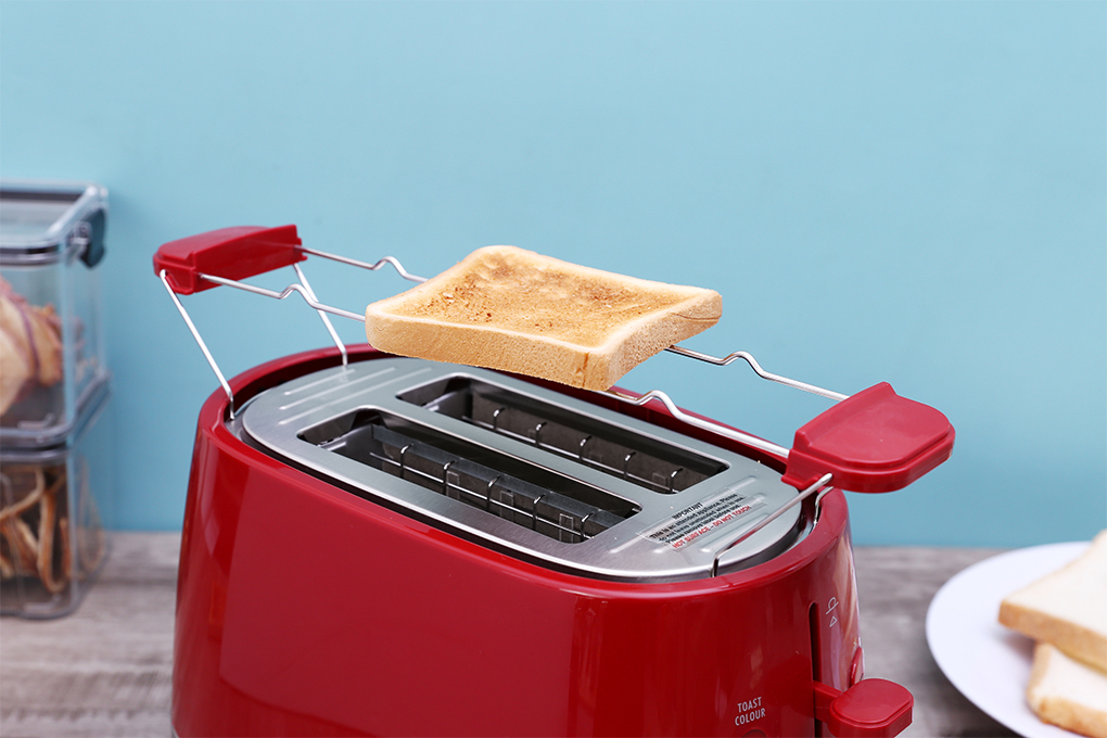 Máy nướng bánh mì Delonghi CTLA2103.R Màu Đỏ
