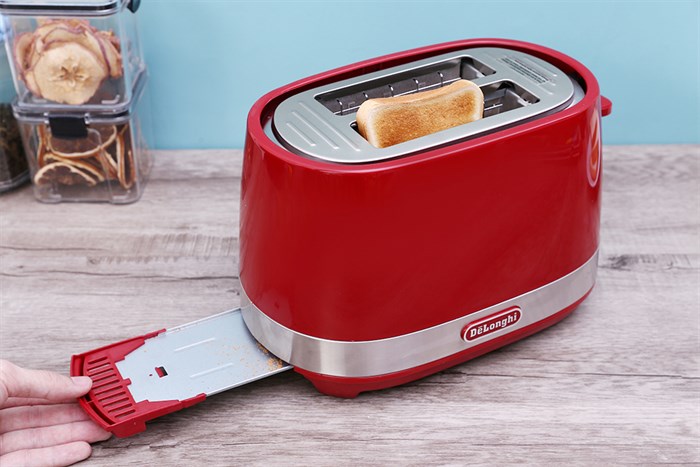 Máy nướng bánh mì Delonghi CTLA2103.R Màu Đỏ