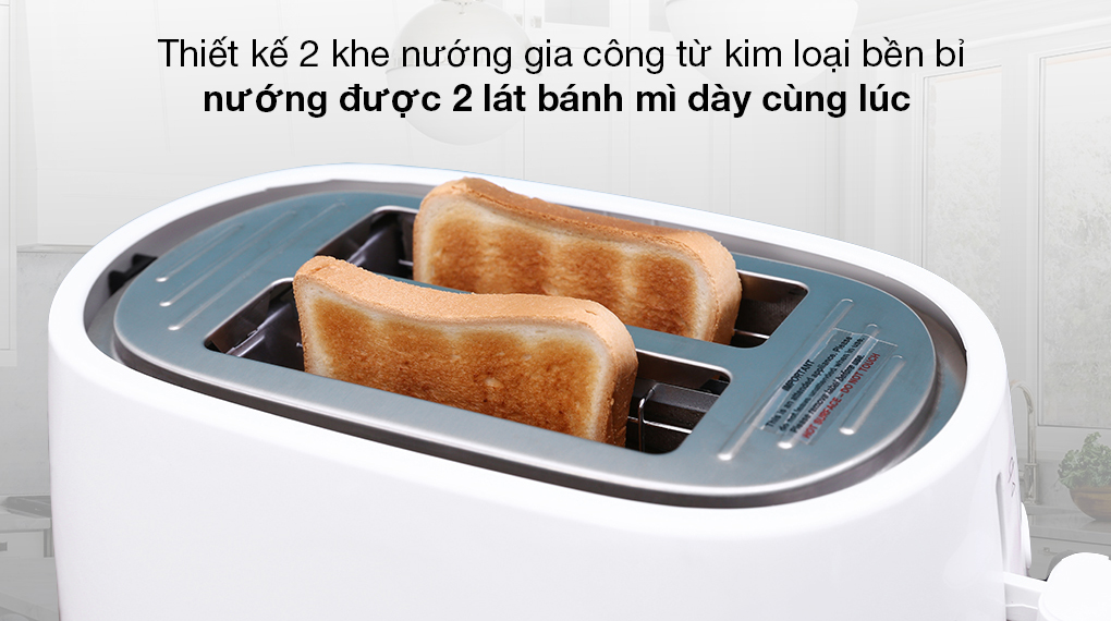 Máy nướng bánh mì Delonghi CTLA2103.W - lò nướng gia đình, giá rẻ