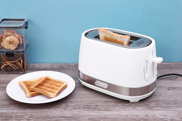 Máy nướng bánh mì Delonghi CTLA2103.W Màu Trắng