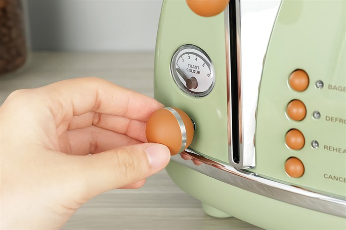 Máy nướng bánh mì Delonghi CTOV2103.GR Màu Xanh rêu