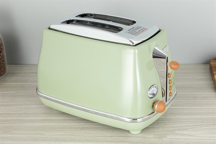 Máy nướng bánh mì Delonghi CTOV2103.GR Màu Xanh rêu