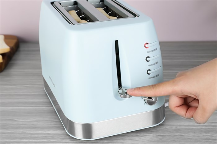 Máy nướng bánh mì Lock&Lock EJB221BLU Màu Xanh mint