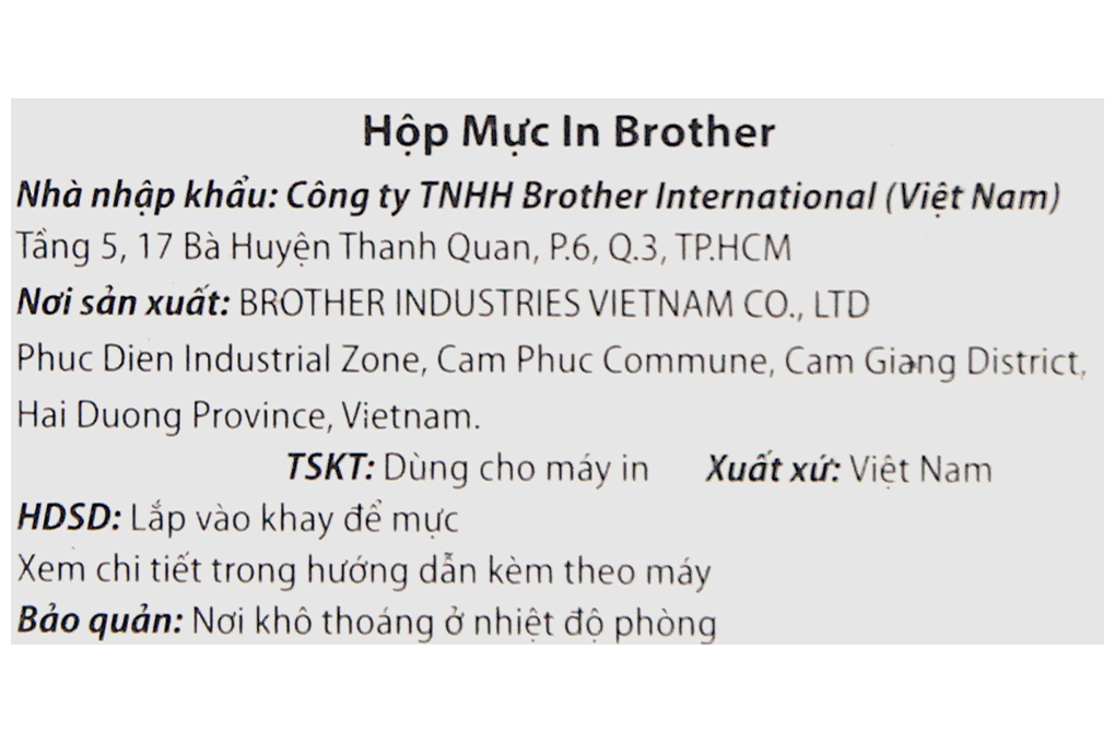 Hộp mực Brother TN-2385 (dành cho Brother MFC-L2701DW/HL-L2366DW/HL-L2361DN/HL-L2321D/DCP-L2520D/DCP-L2701D) Màu Đen
